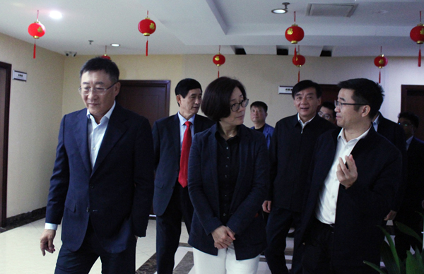 江西省委常委、贛州市委書記吳忠瓊蒞臨挺進環保調研指導工作